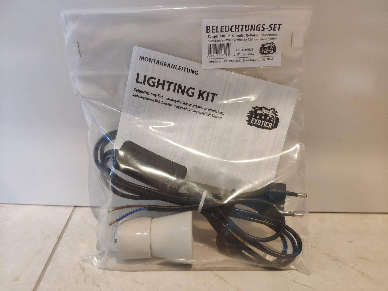 Porzellanfassung für UV-Lampe
