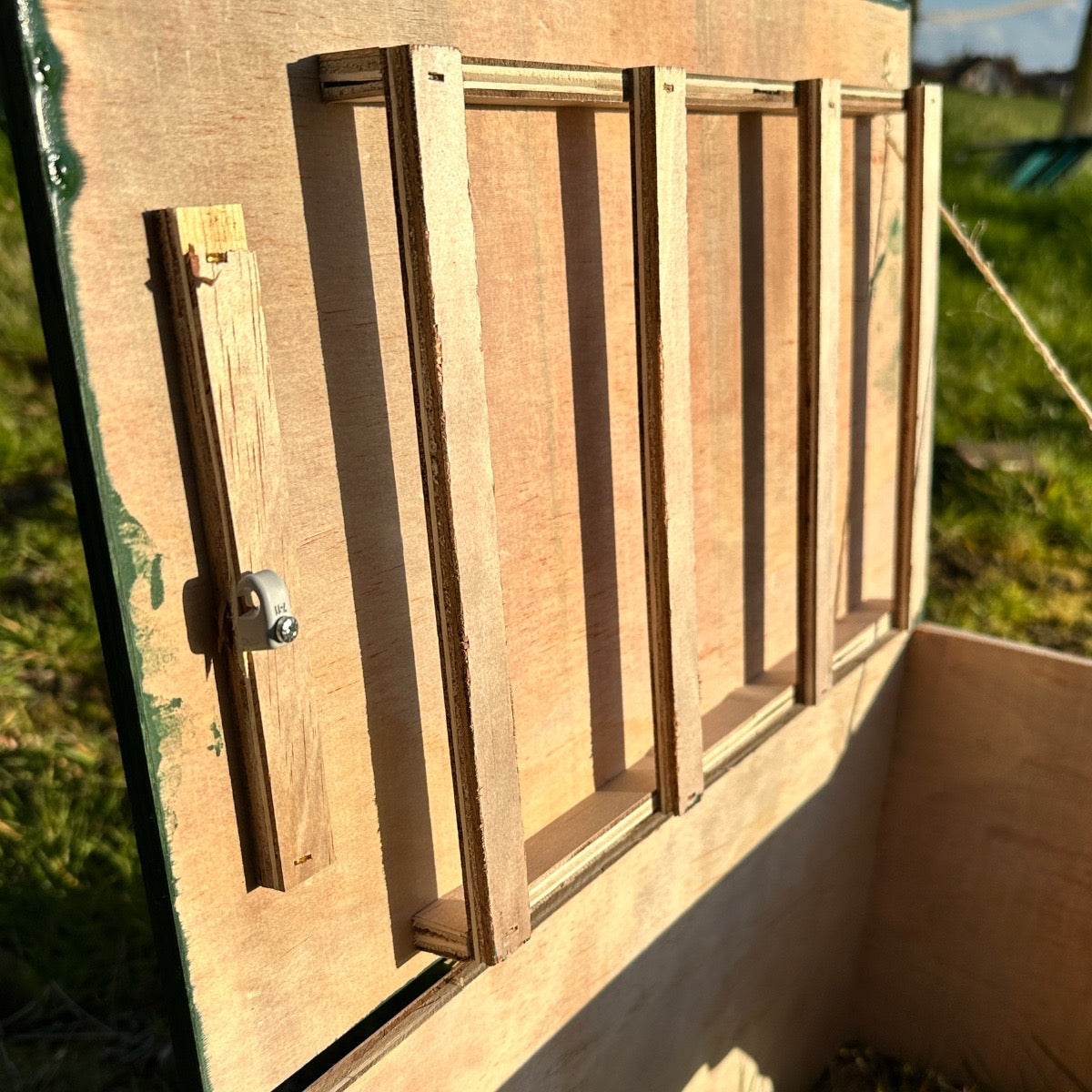 Schildkrötenhaus Holzhaus - Deckel