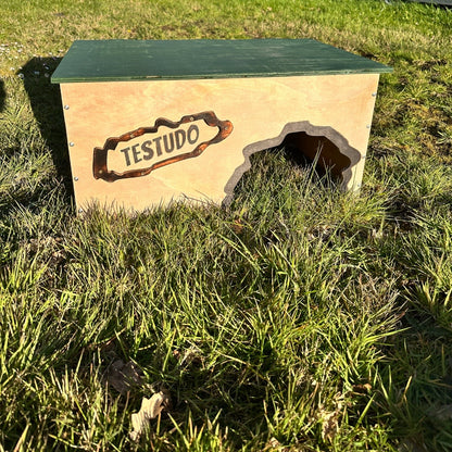 Schildkrötenhaus aus Holz für Landschildkröten