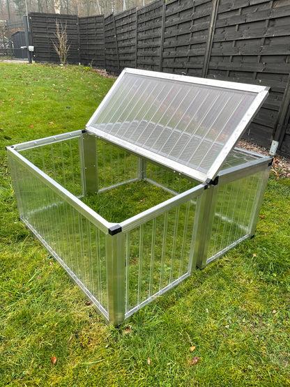 Schildkröten-Frühbeet casa (103 x 150 cm) ALLTOP - Satteldach
