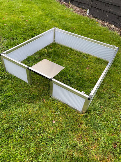 Schildkröten Frühbeet Unterbau 125 x 125