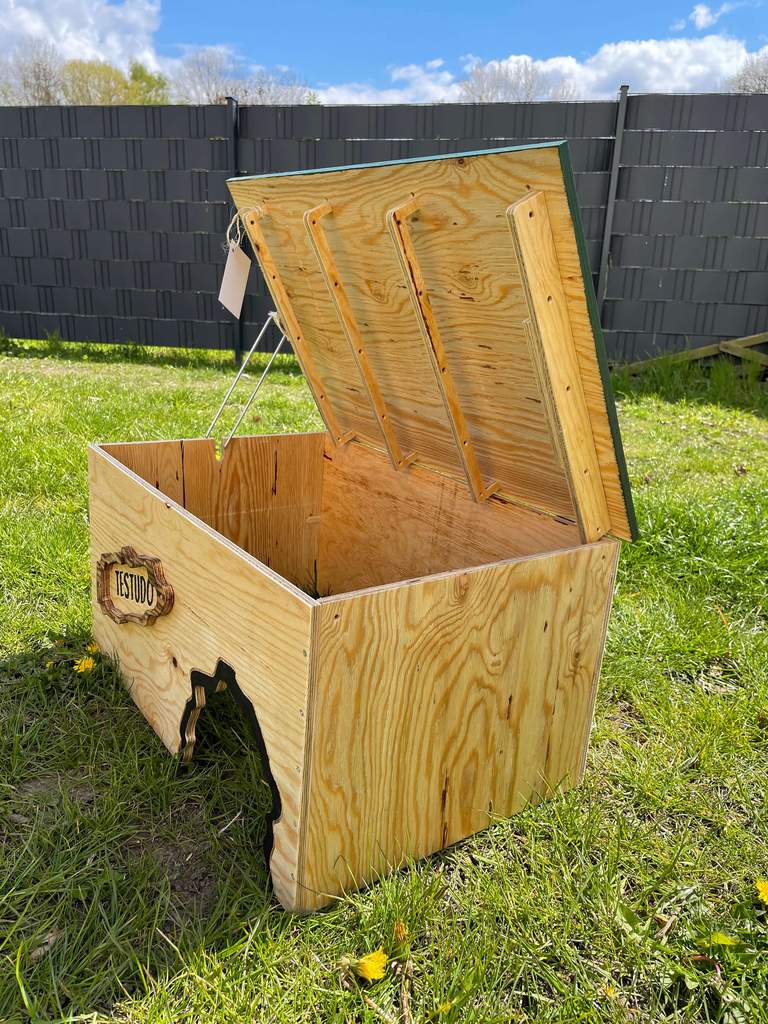 Holzhaus für Schildkröte