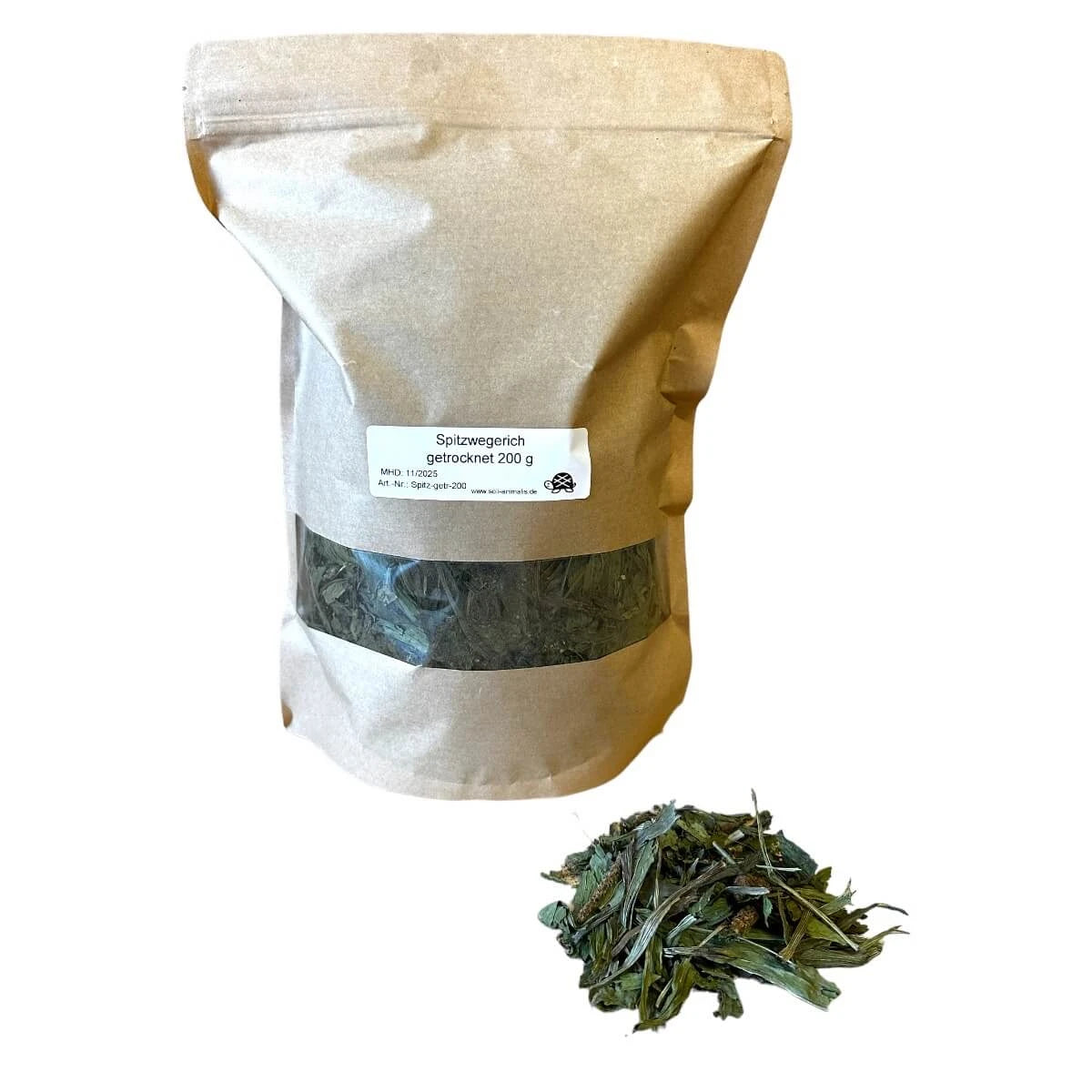 Spitzwegerich getrocknet für Landschildkröten