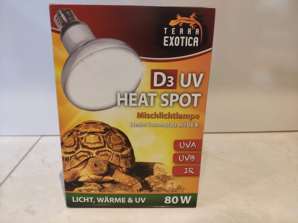 UV-Lampe für Schildkröten-Terrarium