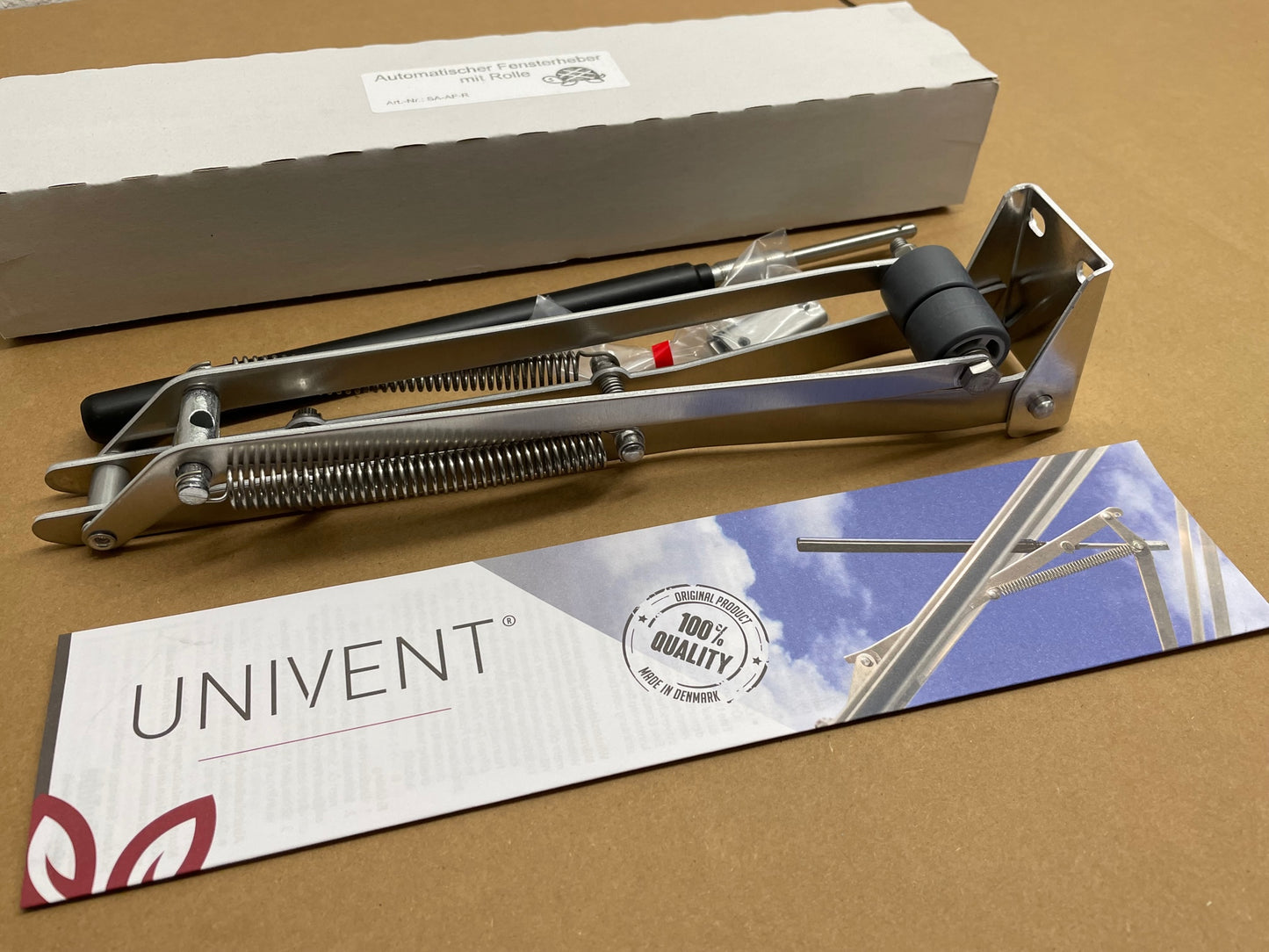 Univent Automatischer Fensteröffner für Schildkröten