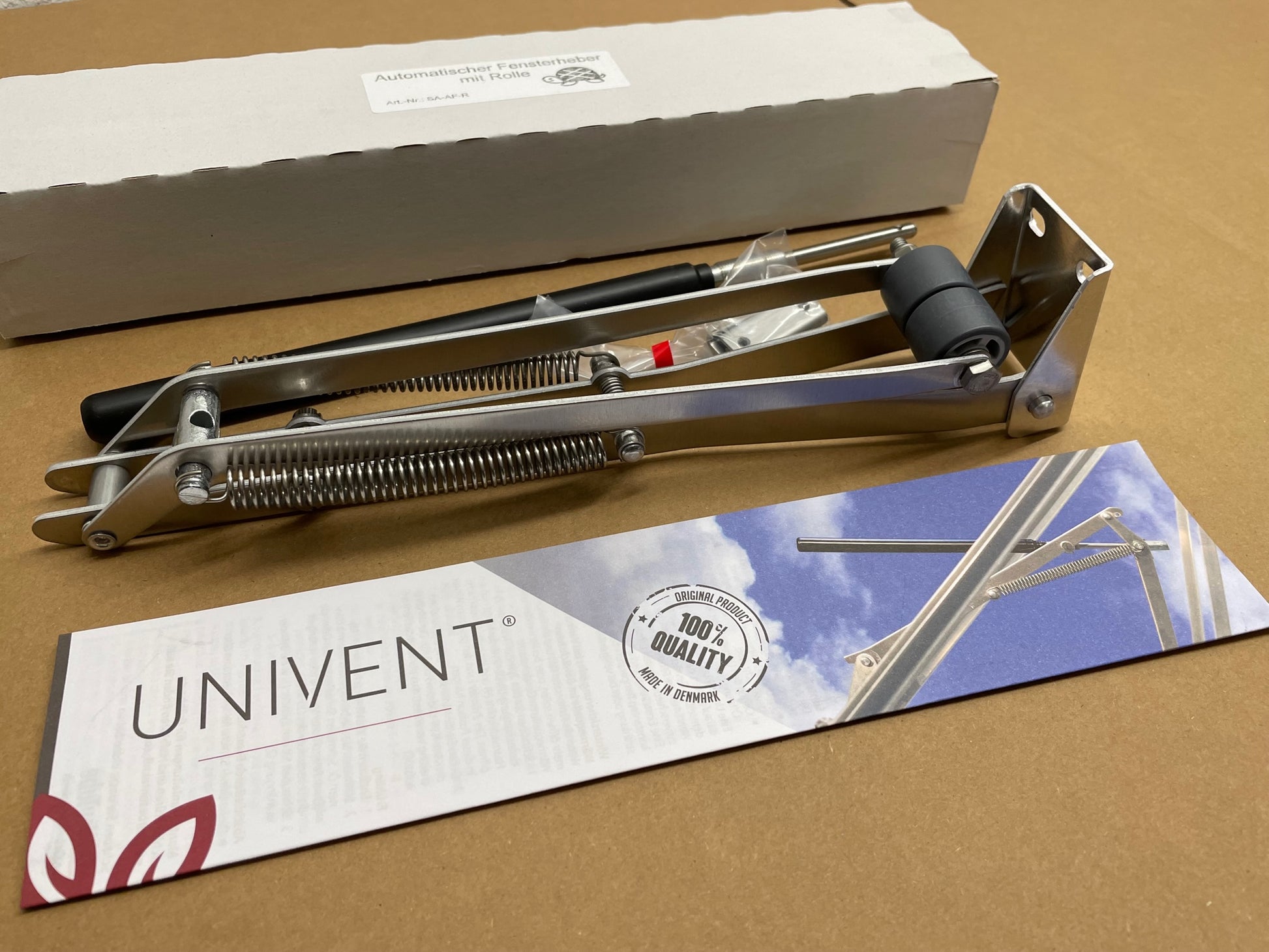 Univent Automatischer Fensteröffner für Schildkröten