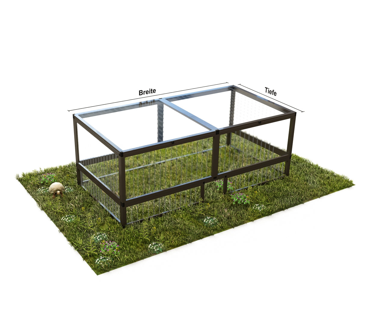 Frühbeet animalia ALLTOP komplett, Unterbau ALLTOP