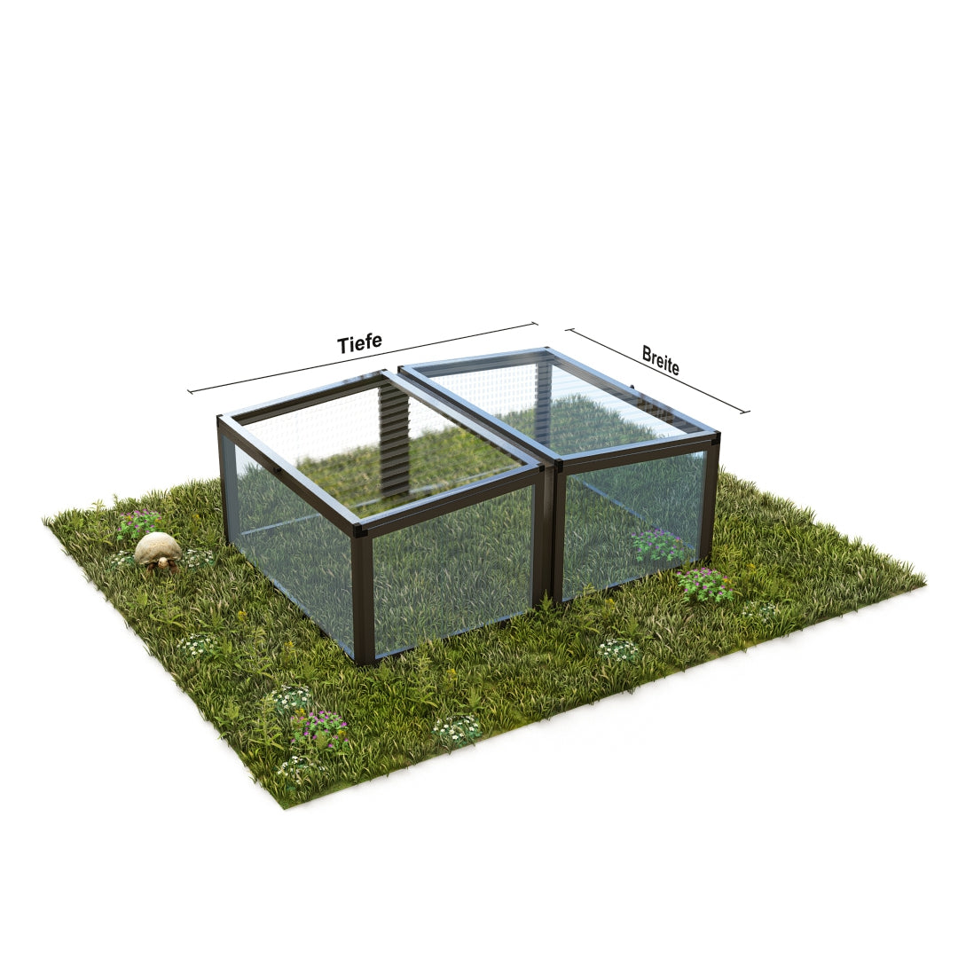 Schildkröten Frühbeet casa (125 x 125 cm)