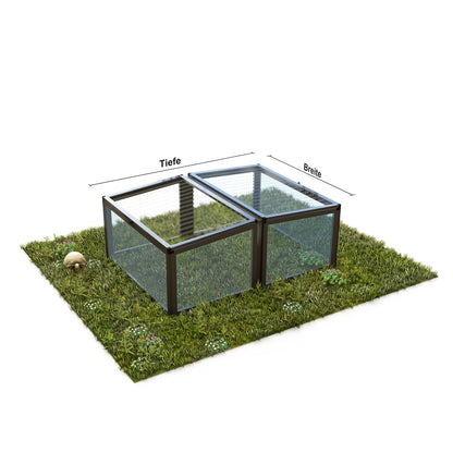 Schildkröten Frühbeet casa (125 x 125 cm)