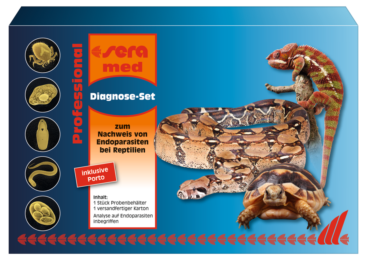sera med Professional Diagnose-Set für Schildkröten